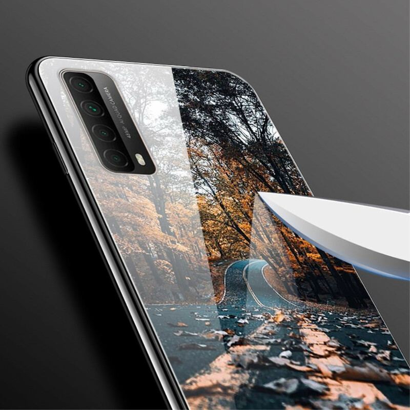 Coque Huawei P Smart 2021 Verre Trempé Route du Bonheur