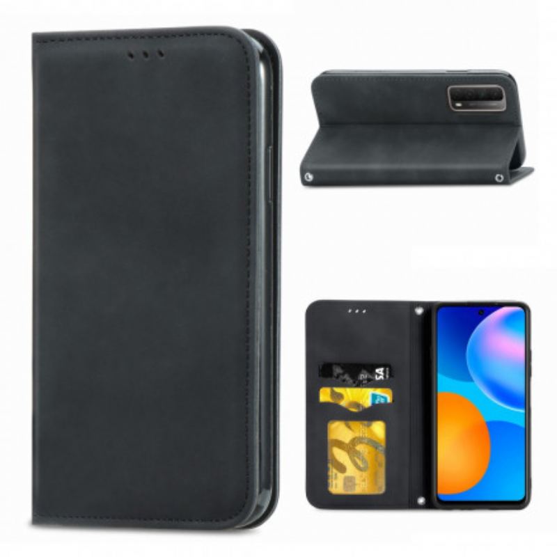 Flip Cover Huawei P Smart 2021 Simili Cuir Vintage