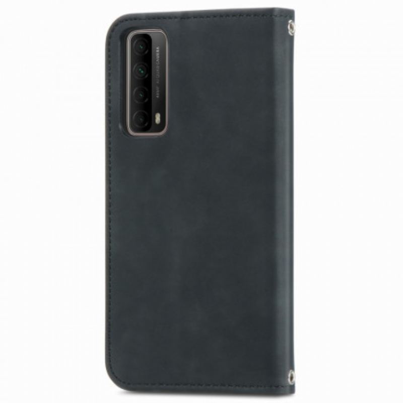 Flip Cover Huawei P Smart 2021 Simili Cuir Vintage