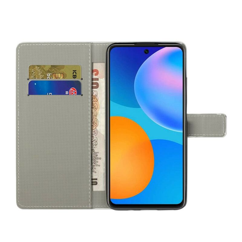 Housse Huawei P Smart 2021 Couple de Hiboux