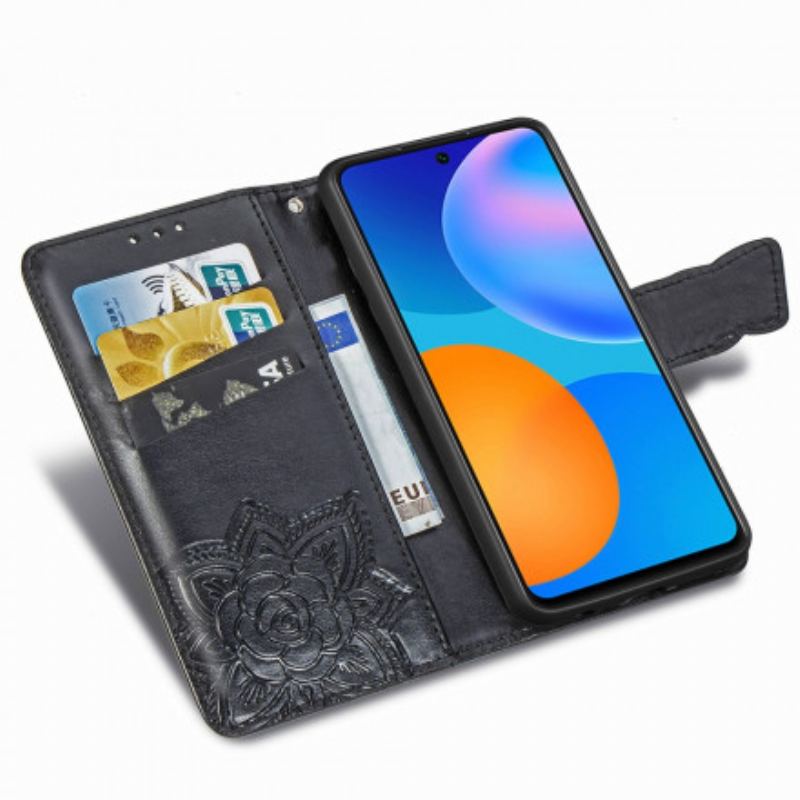 Housse Huawei P Smart 2021 Demi Papillons