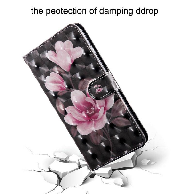 Housse Huawei P Smart 2021 Light Spot Fleurs Blossom