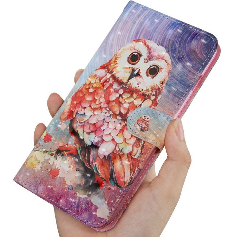 Housse Huawei P Smart 2021 Light Spot Germain le Hibou