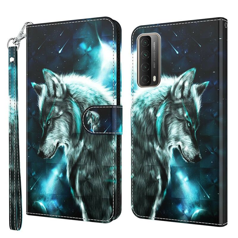 Housse Huawei P Smart 2021 Loup Majestueux