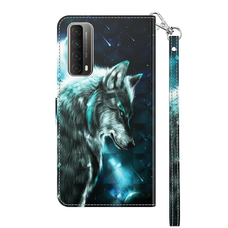 Housse Huawei P Smart 2021 Loup Majestueux