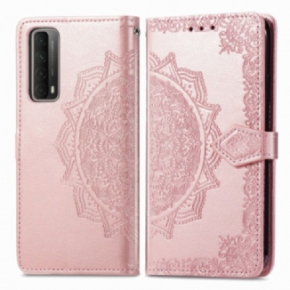 Housse Huawei P Smart 2021 Mandala Moyen Age