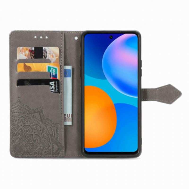 Housse Huawei P Smart 2021 Mandala Moyen Age