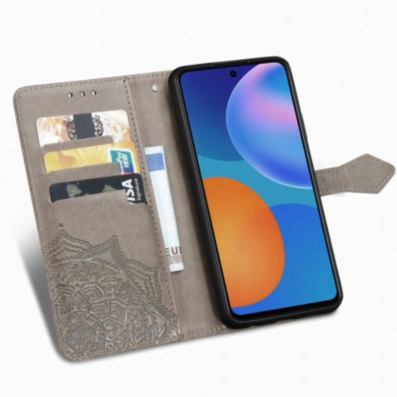 Housse Huawei P Smart 2021 Mandala Moyen Age