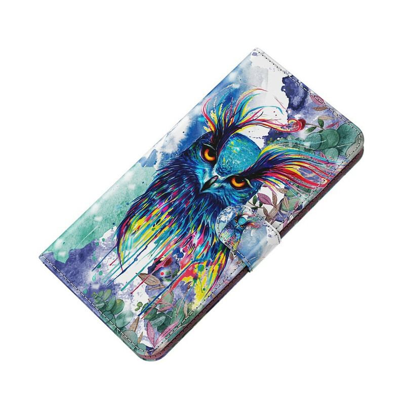 Housse Huawei P Smart 2021 Oiseau Aquarelle