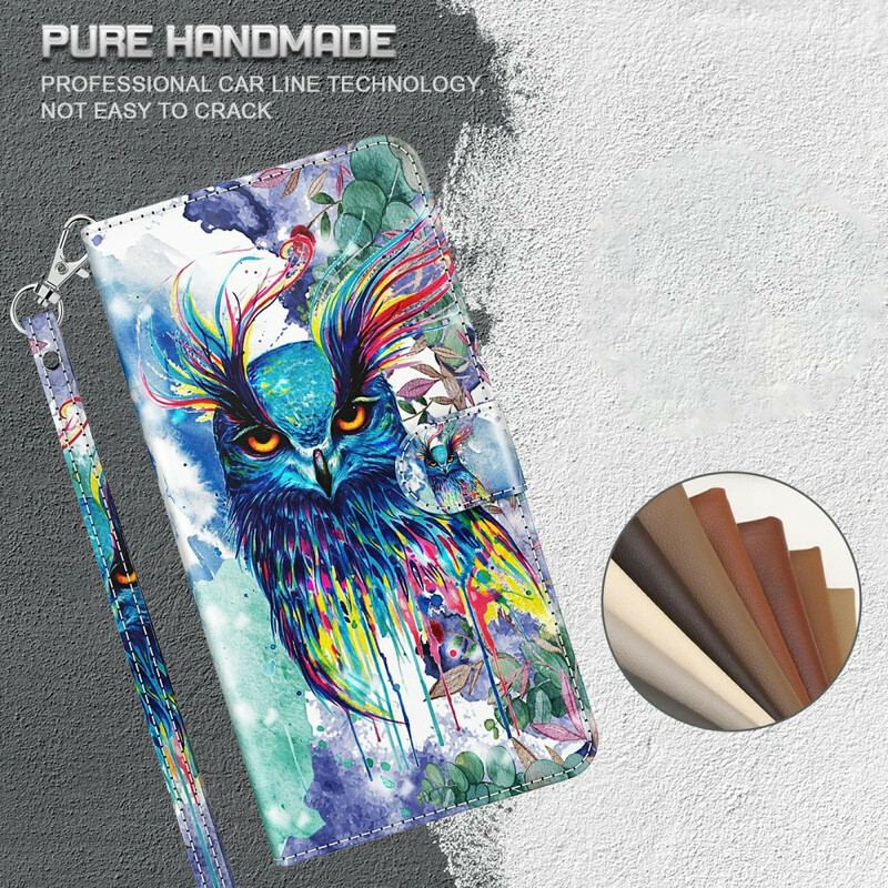 Housse Huawei P Smart 2021 Oiseau Aquarelle