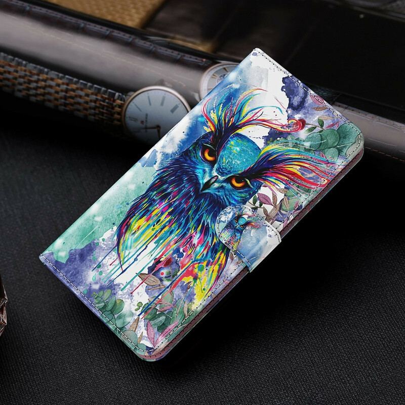 Housse Huawei P Smart 2021 Oiseau Aquarelle