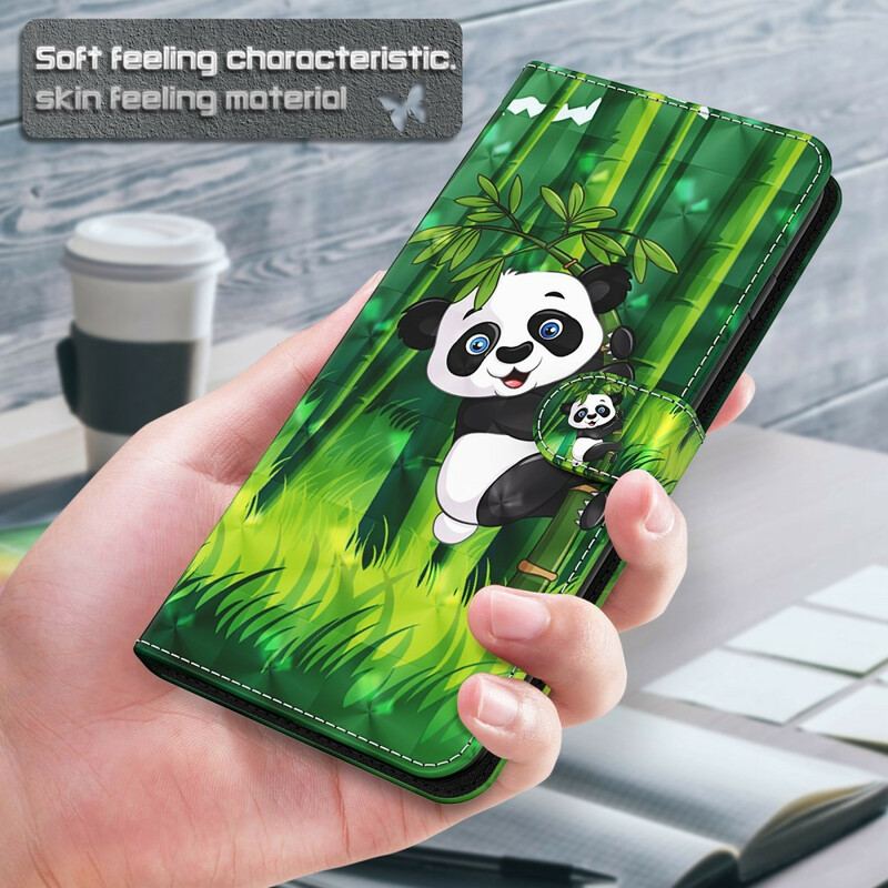 Housse Huawei P Smart 2021 Panda et Bambou