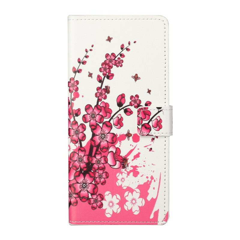 Housse Huawei P Smart 2021 Tropical Flowers