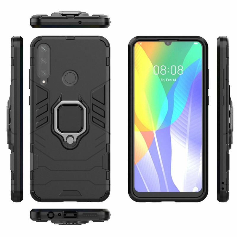 Coque Huawei Y6p Ring Résistante