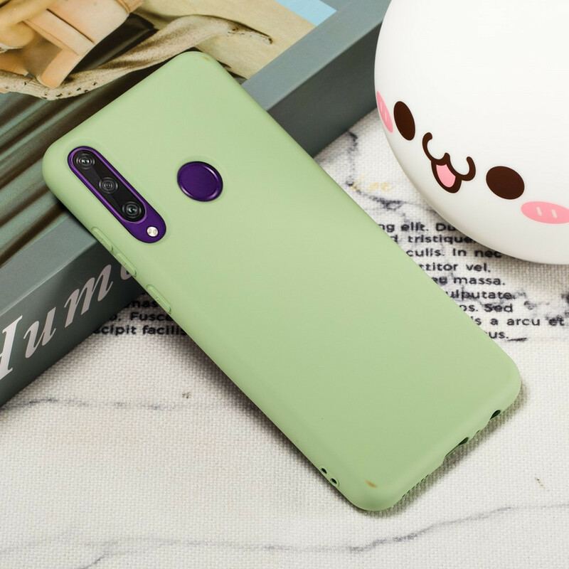 Coque Huawei Y6p Silicone Liquide Avec Lanière