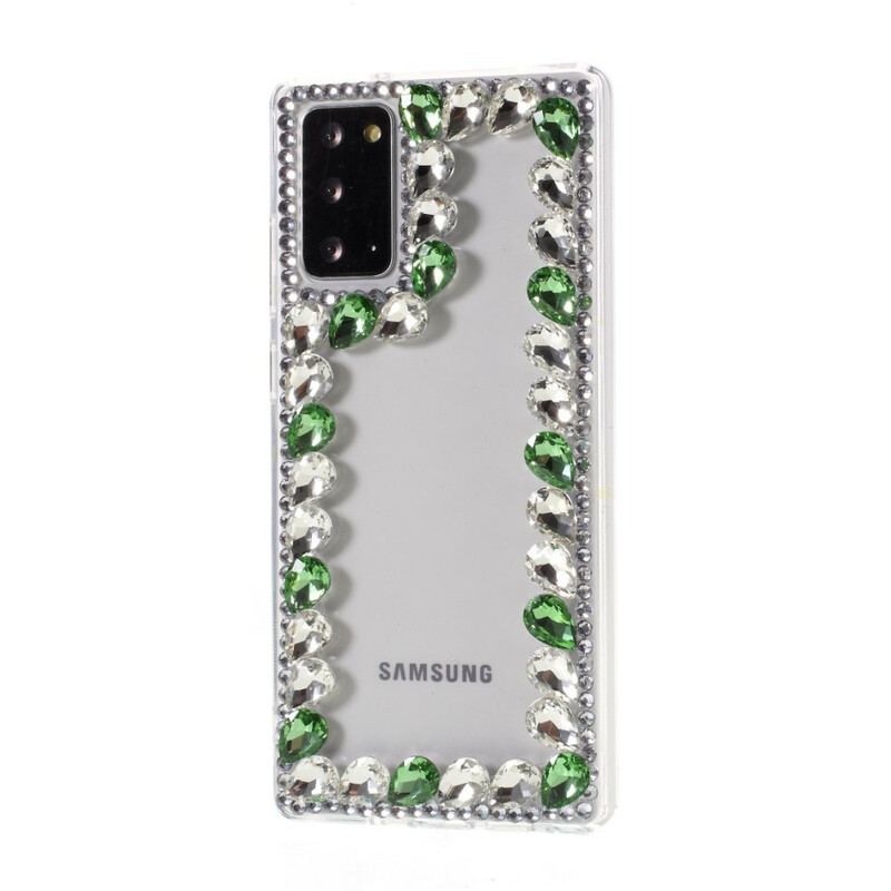 Coque Samsung Galaxy Note 20 Contour Strass