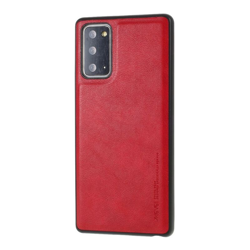 Coque Samsung Galaxy Note 20 X- Level Effet Cuir Vintage