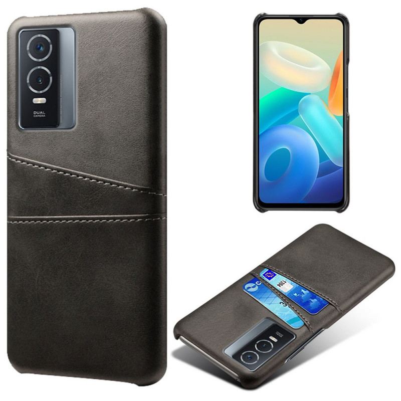 Coque Vivo Y76 5G Double Porte Cartes