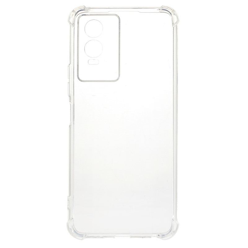 Coque Vivo Y76 5G Transparente Coins Renforcés