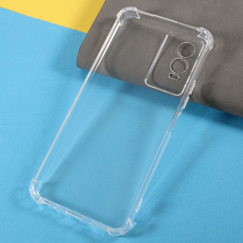 Coque Vivo Y76 5G Transparente Coins Renforcés