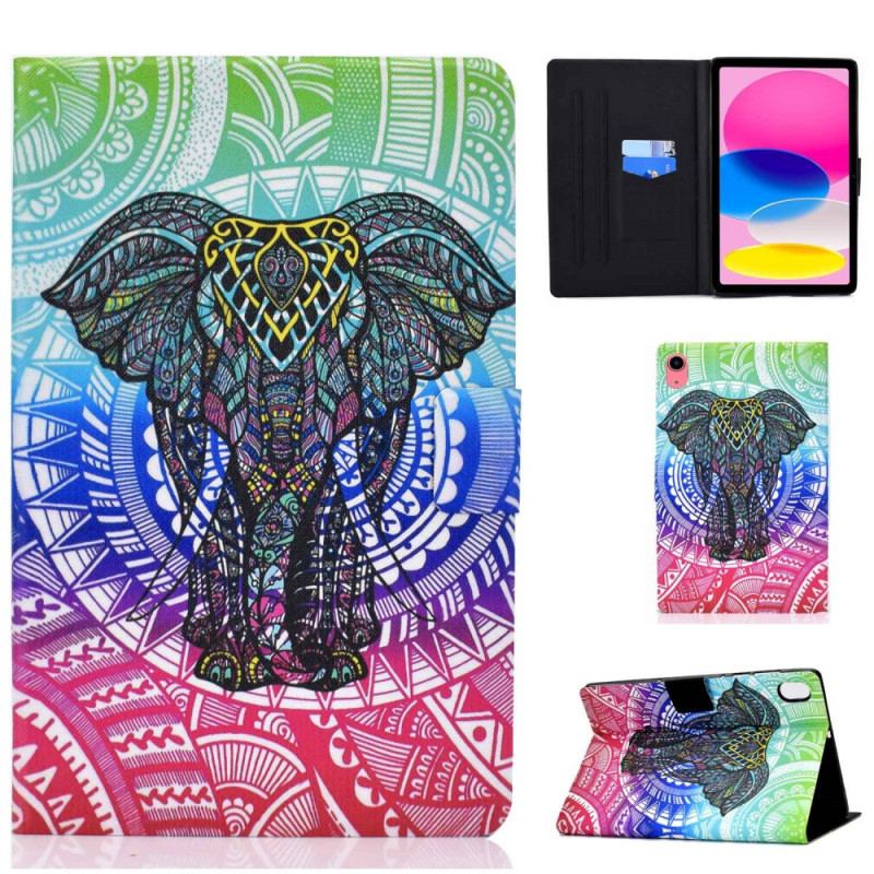 Housse iPad 10.9" (2002) Éléphant Indien