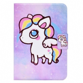 Housse iPad 10.9" (2022) Dessin Licorne