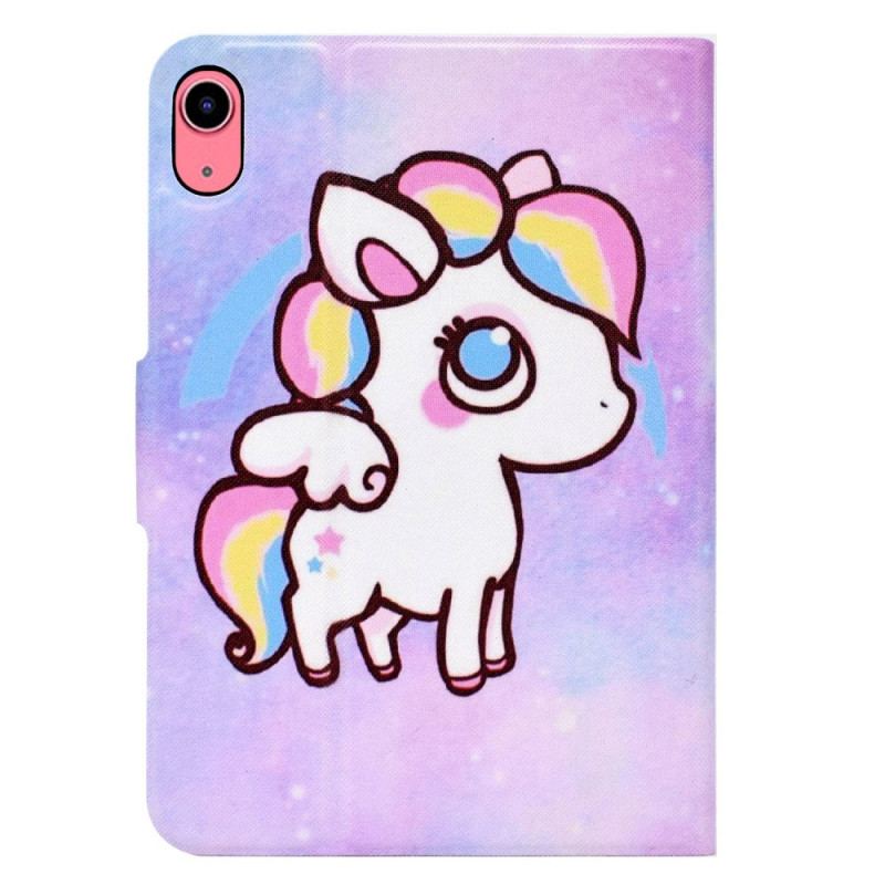 Housse iPad 10.9" (2022) Dessin Licorne