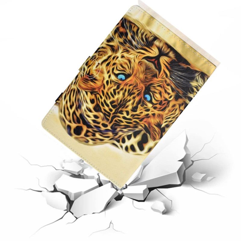 Housse iPad 10.9" (2022) Leopard Graphique