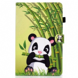 Housse iPad 10.9" (2022) Panda Gourmand