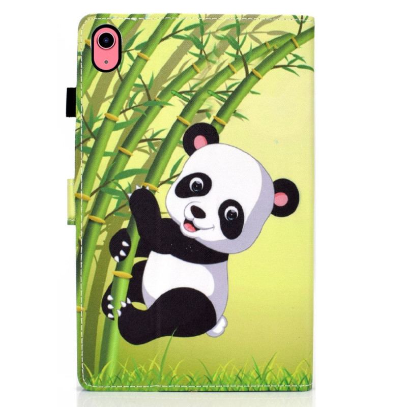 Housse iPad 10.9" (2022) Panda Gourmand