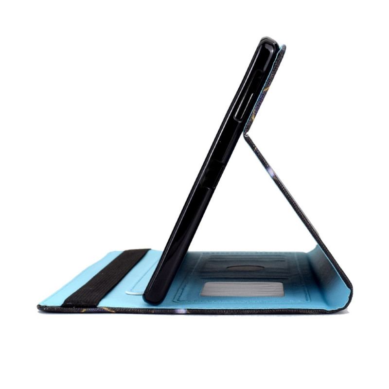 Housse iPad 10.9" (2022) Papillon Bleu