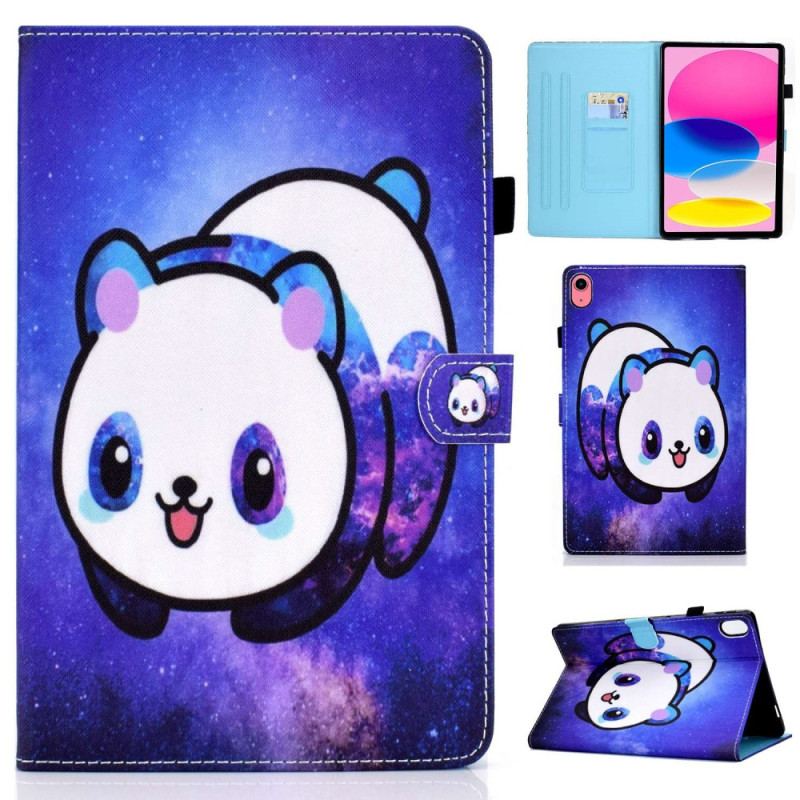 Housse iPad 10.9" (2022) Peinture Panda