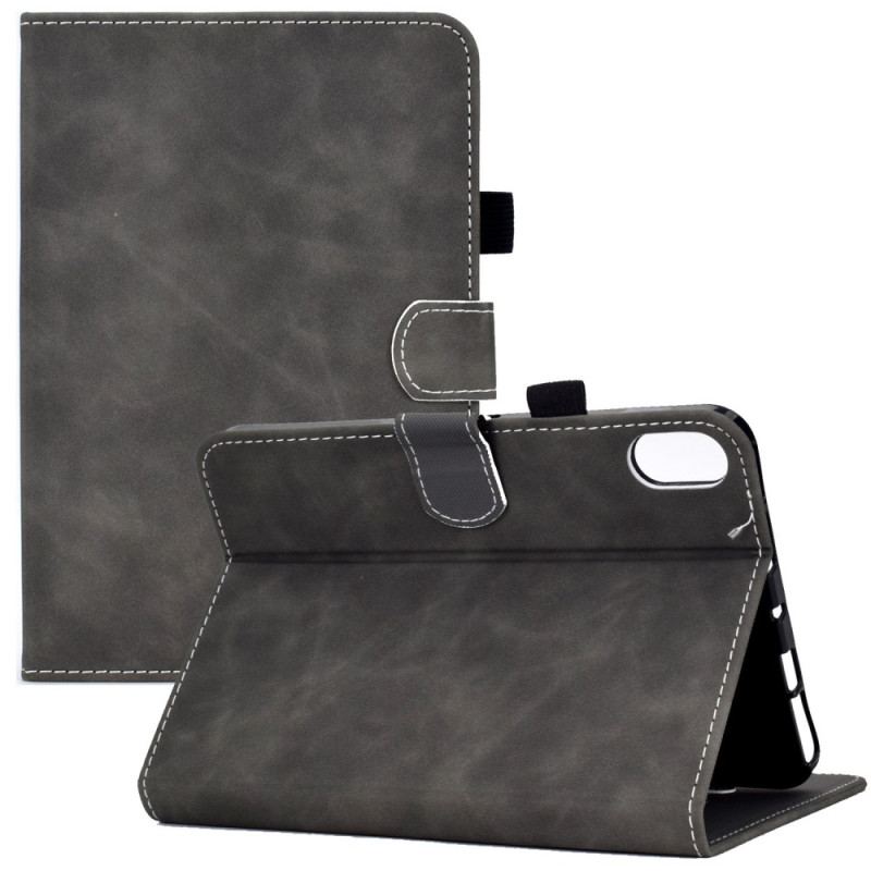 Housse iPad 10.9" (2022) Simili Cuir Vintage