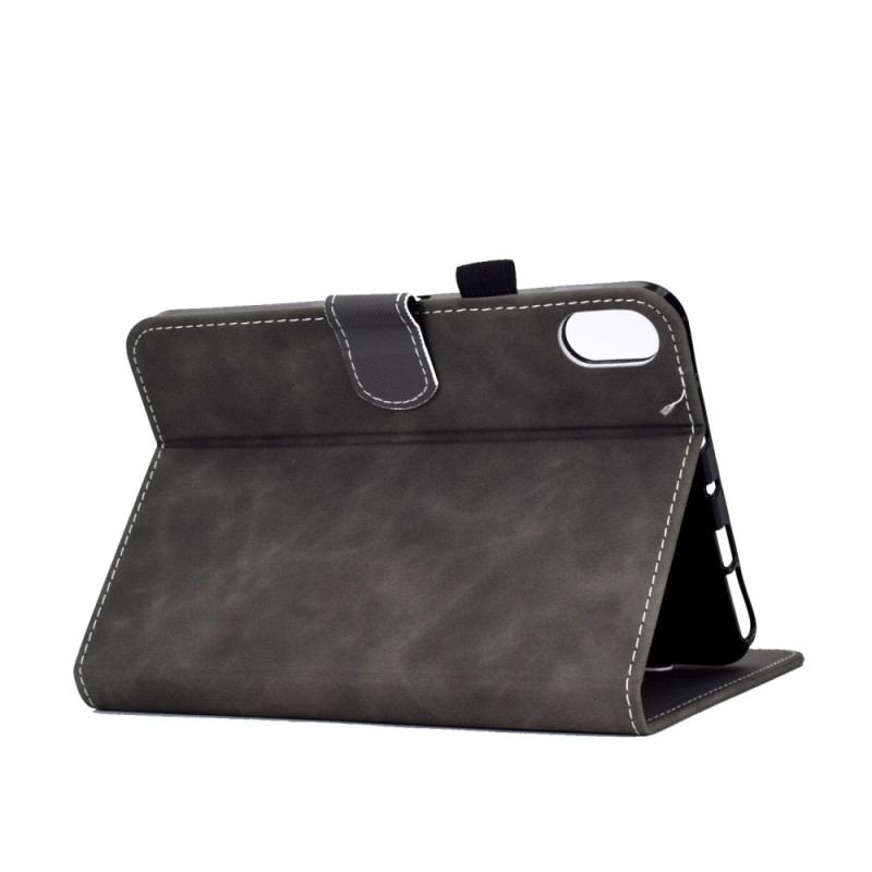 Housse iPad 10.9" (2022) Simili Cuir Vintage