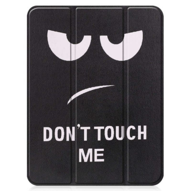 Smart Case iPad 10.9" (2022) Porte-Stylet Don't Touch Me