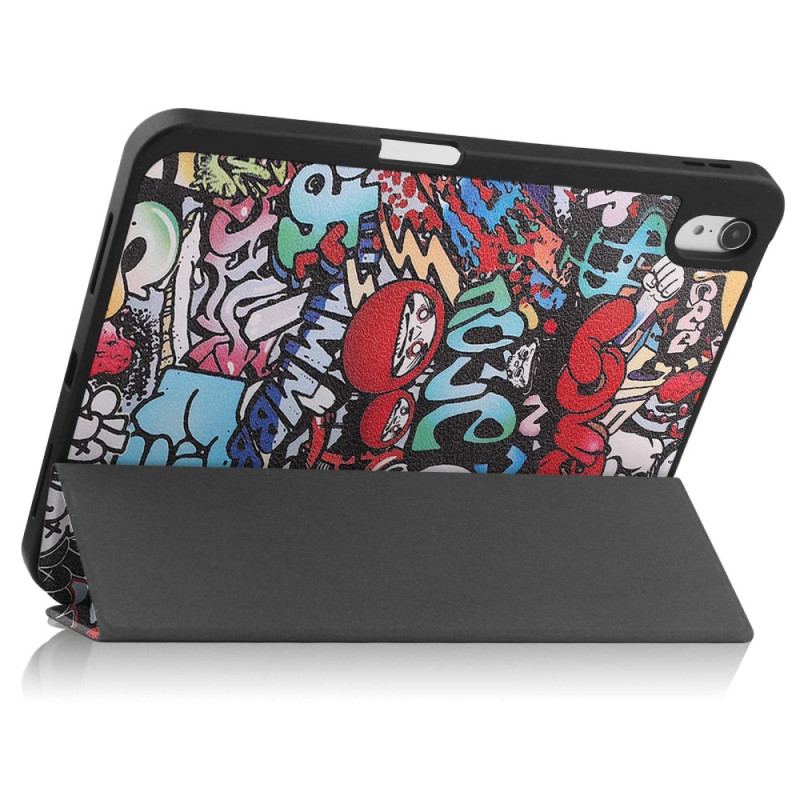 Smart Case iPad 10.9" (2022) Porte-Stylet Graffitis