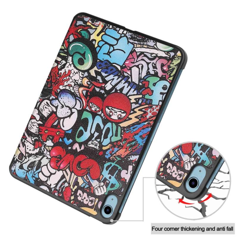 Smart Case iPhone 10.9'' (2022) Renforcée Graffitis