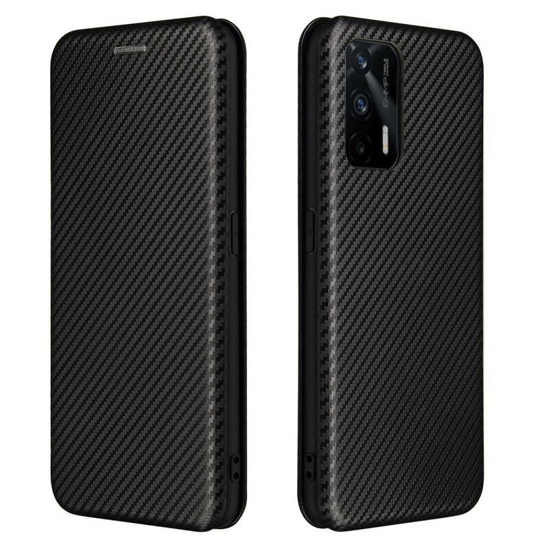 Flip Cover Realme GT 5G Silicone Carbone