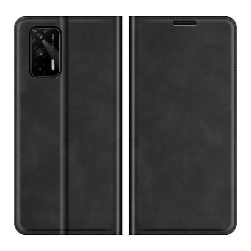 Flip Cover Realme GT 5G Style Cuir Coutures