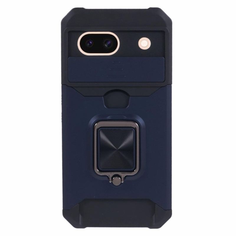 Coque Google Pixel 8A Anneau-Support et Porte-Carte