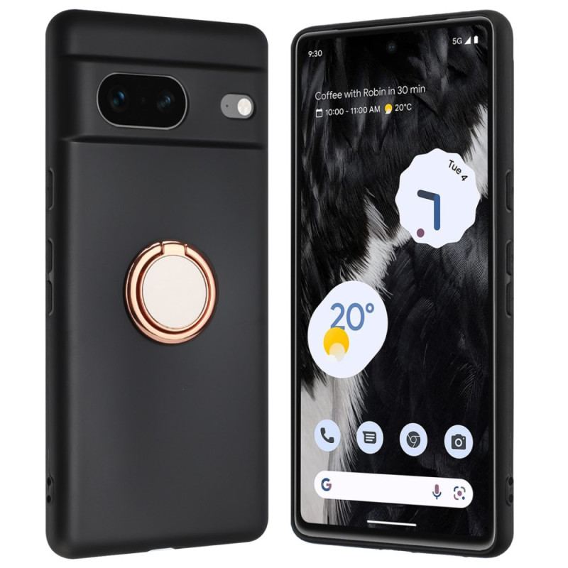 Coque Google Pixel 8A Anneau-Support Métallique