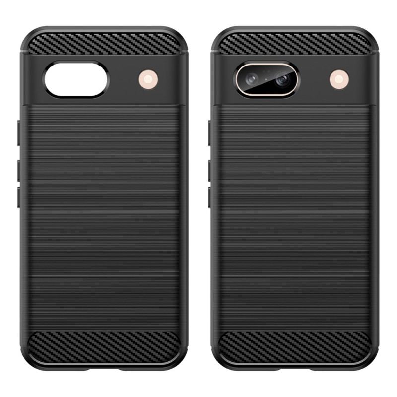 Coque Google Pixel 8A Fibre Carbone Brossée