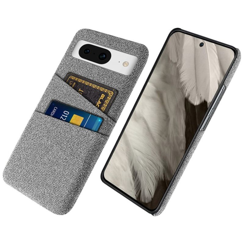 Coque pour Google Pixel 8A Tissu Porte-Cartes