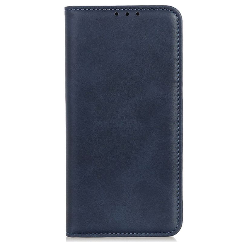 Flip Cover Google Pixel 8A Cuir Fendu Classique