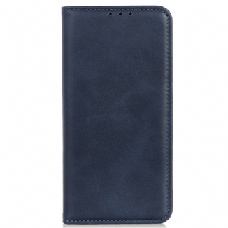 Flip Cover Google Pixel 8A Cuir Fendu Classique