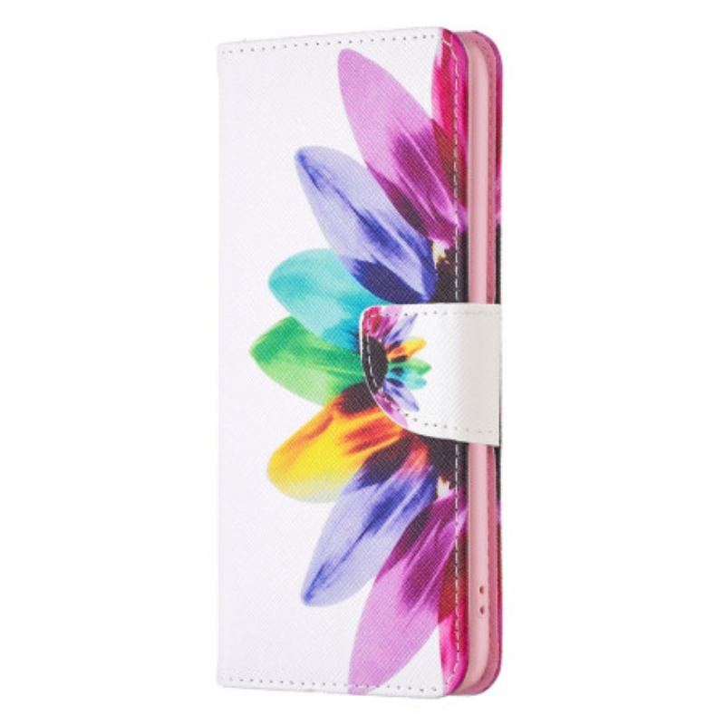 Housse Google Pixel 8A Fleur Aquarelle