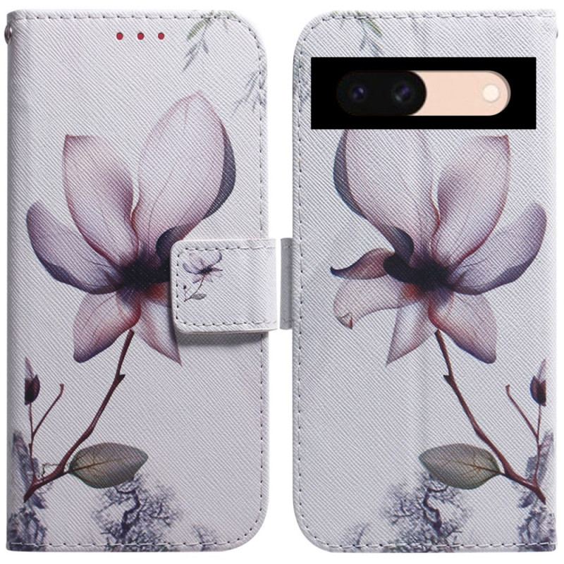 Housse Google Pixel 8A Fleur Rose