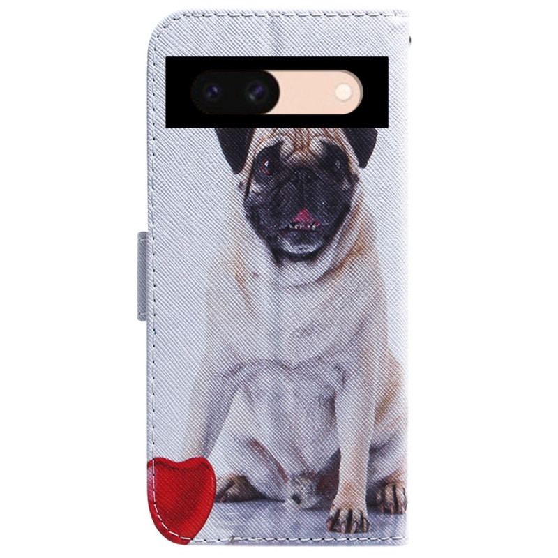 Housse Google Pixel 8A Pug Dog