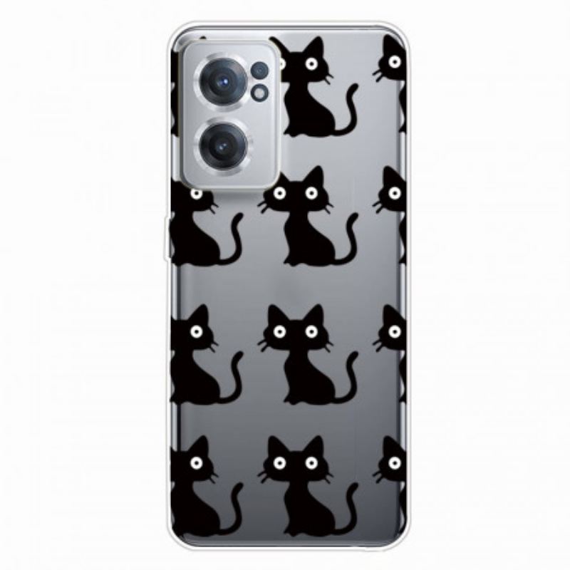 Coque OnePlus Nord CE 2 5G Chats Noirs