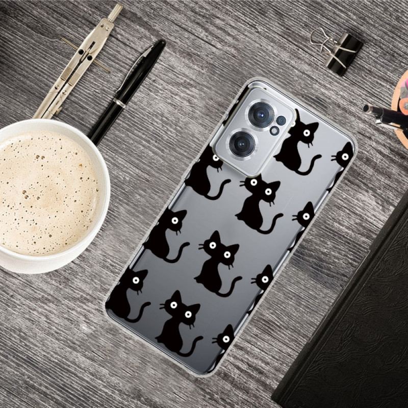 Coque OnePlus Nord CE 2 5G Chats Noirs